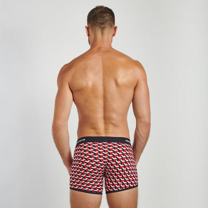 BOXER LONG GEOMETRIQUE