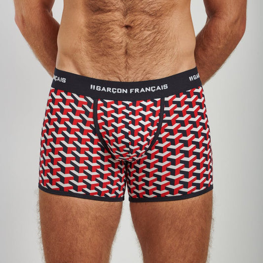 BOXER LONG GEOMETRIQUE