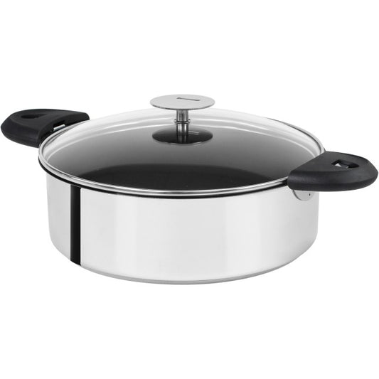 Sauteuse en inox amovible