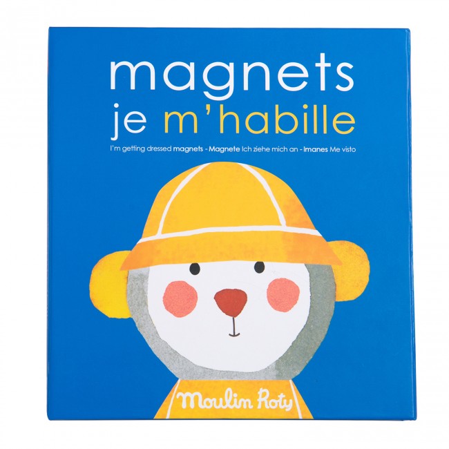 Jeu magnétique je m'habille - Les Popipop