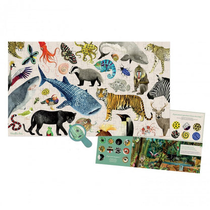 Puzzle Les animaux du monde 200 pcs - Tout autour du monde